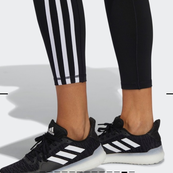 ADIDAS LEGGINGS TREFOIL BLACK/WHITE LEGGINGS - Picture 7 of 16
